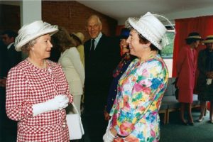 Dame Stephanie Shirley and Queen Elizabeth