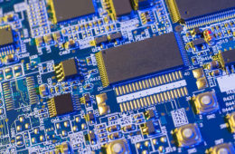 close-up photo of circuit board