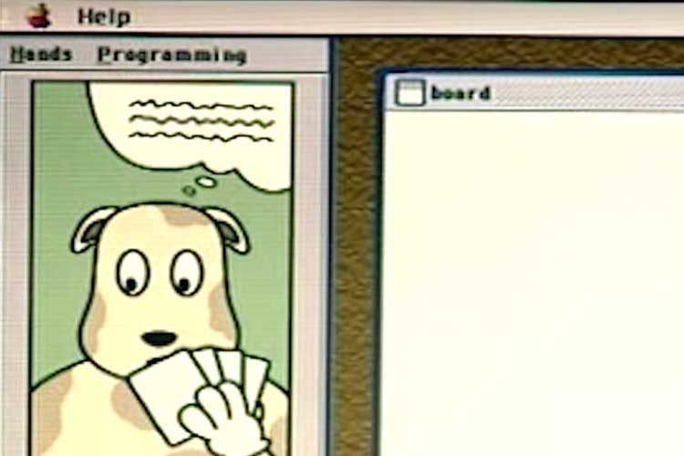 Screen shot from Hands: A Programming Tool for Children