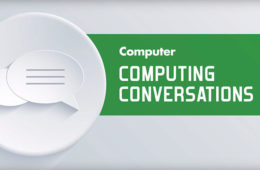 Computing Conversations audio podcast art, spelled out