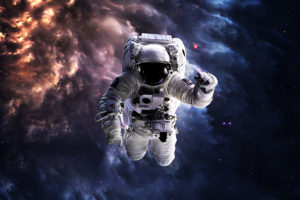 astronaut space walk