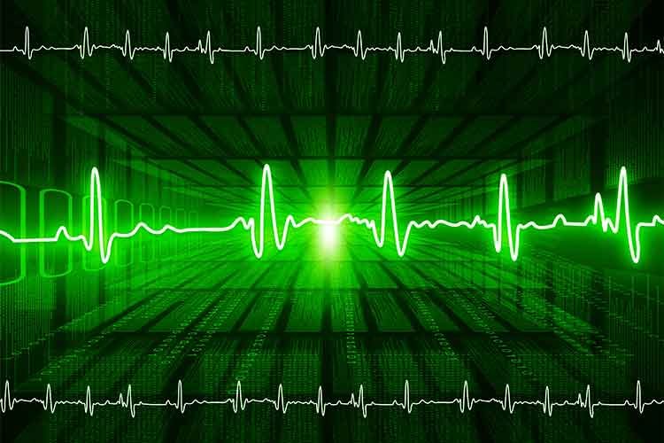 green heart rate line on code for article An Image Encryption Algorithm Based on Autoblocking and Electrocardiography